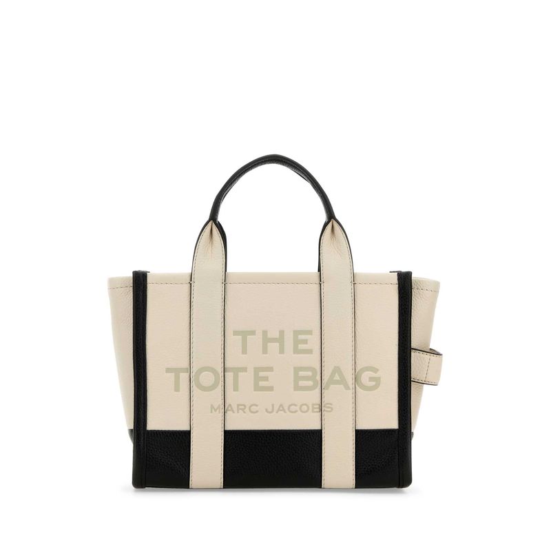 Marc Jacobs Women Two-Tone Leather Small The Tote Bag Handbag